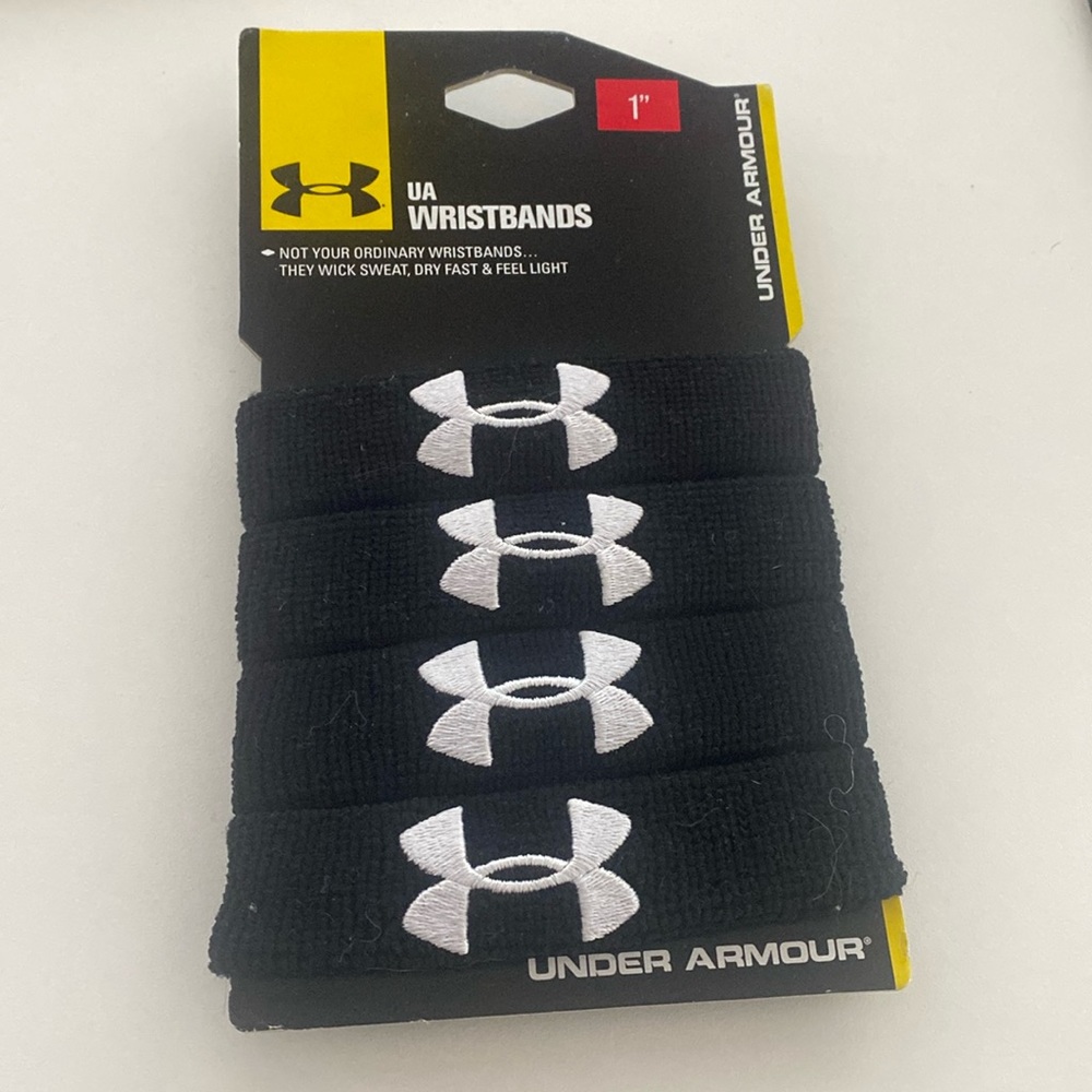 Under Armour wrist bands